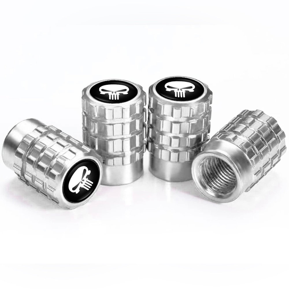 Tire Valve /Stem Cap Air Valve Caps Metal 4Pcs Tire Decoration cover